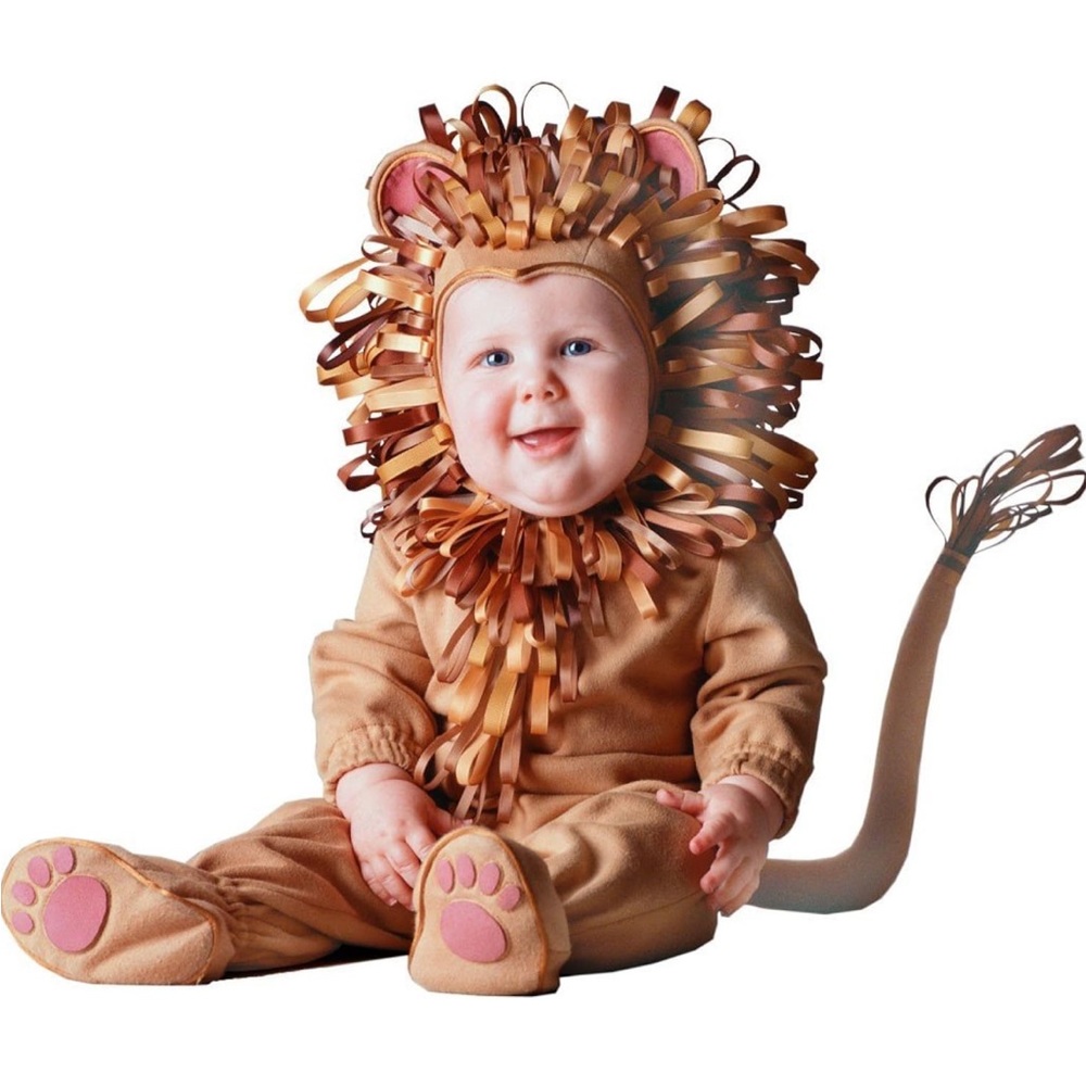 Tom Arma Lion Costume, Infant Size 18-24 Months